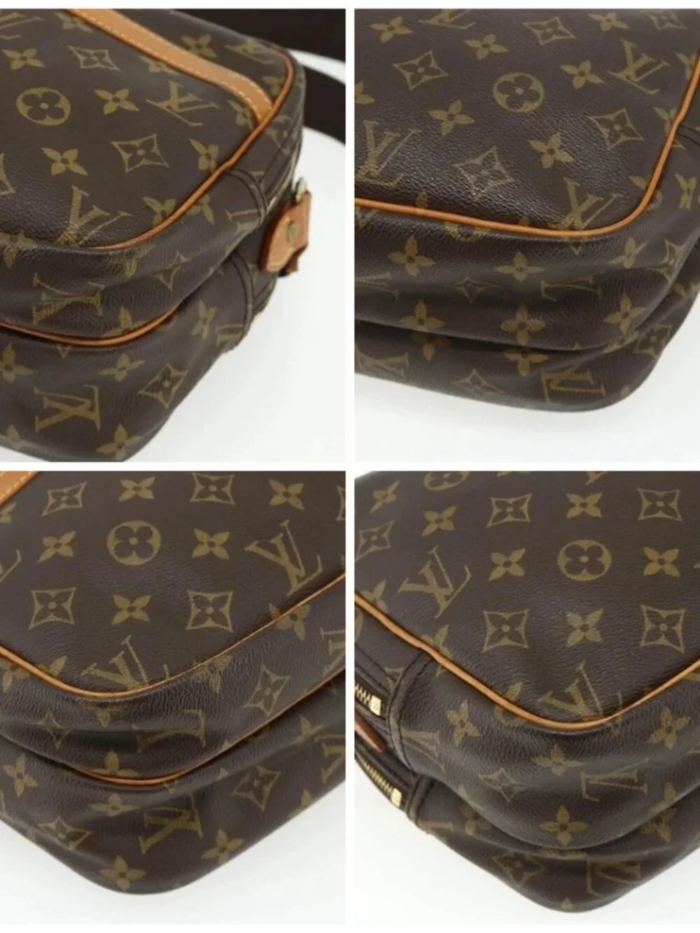 LOUIS VUITTON Monogram Reporter PM Shoulder Bag M45254 LV Auth ka4029
